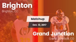 Matchup: Brighton  vs. Grand Junction  2017