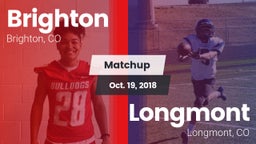 Matchup: Brighton  vs. Longmont  2018