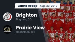 Recap: Brighton  vs. Prairie View  2019