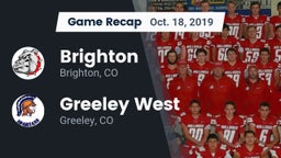 Recap: Brighton  vs. Greeley West  2019