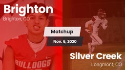 Matchup: Brighton  vs. Silver Creek  2020