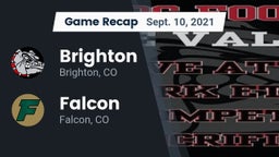 Recap: Brighton  vs. Falcon   2021