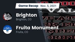 Recap: Brighton  vs. Fruita Monument  2021