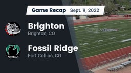 Recap: Brighton  vs. Fossil Ridge  2022