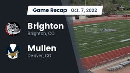 Recap: Brighton  vs. Mullen  2022