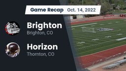 Recap: Brighton  vs. Horizon  2022