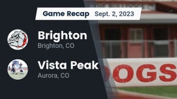 Recap: Brighton  vs. Vista Peak  2023