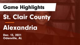 St. Clair County  vs Alexandria  Game Highlights - Dec. 13, 2021
