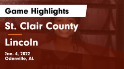 St. Clair County  vs Lincoln  Game Highlights - Jan. 4, 2022