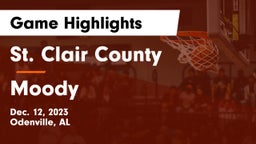 St. Clair County  vs Moody  Game Highlights - Dec. 12, 2023
