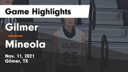 Gilmer  vs Mineola  Game Highlights - Nov. 11, 2021