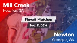 Matchup: Mill Creek High vs. Newton  2016