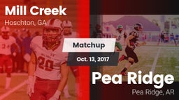 Matchup: Mill Creek High vs. Pea Ridge  2017