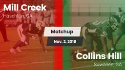 Matchup: Mill Creek High vs. Collins Hill  2018