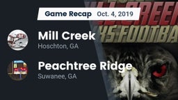 Recap: Mill Creek  vs. Peachtree Ridge  2019