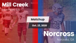 Matchup: Mill Creek High vs. Norcross  2020
