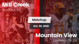 Matchup: Mill Creek High vs. Mountain View  2020