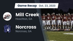 Recap: Mill Creek  vs. Norcross  2020