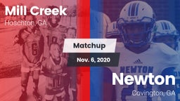 Matchup: Mill Creek High vs. Newton  2020