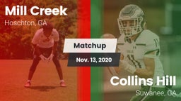 Matchup: Mill Creek High vs. Collins Hill  2020