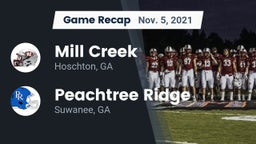 Recap: Mill Creek  vs. Peachtree Ridge  2021