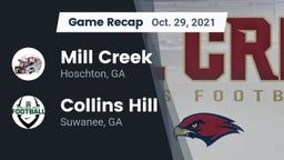 Recap: Mill Creek  vs. Collins Hill  2021