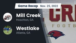 Recap: Mill Creek  vs. Westlake  2022