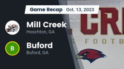 Recap: Mill Creek  vs. Buford  2023