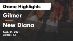 Gilmer  vs New Diana  Game Highlights - Aug. 21, 2021