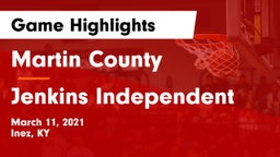 Martin County  vs Jenkins Independent  Game Highlights - March 11, 2021