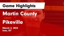 Martin County  vs Pikeville  Game Highlights - March 4, 2024