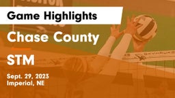 Chase County  vs STM Game Highlights - Sept. 29, 2023