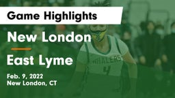 New London  vs East Lyme  Game Highlights - Feb. 9, 2022