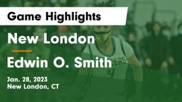 New London  vs Edwin O. Smith  Game Highlights - Jan. 28, 2023
