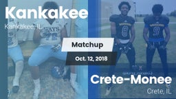 Matchup: Kankakee  vs. Crete-Monee  2018