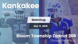 Matchup: Kankakee  vs. Bloom Township  District 206 2019