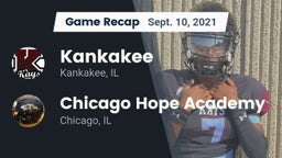 Recap: Kankakee  vs. Chicago Hope Academy  2021