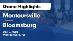Montoursville  vs Bloomsburg  Game Highlights - Dec. 6, 2023