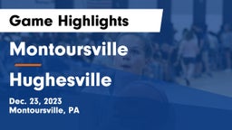 Montoursville  vs Hughesville  Game Highlights - Dec. 23, 2023