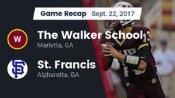 Recap: The Walker School vs. St. Francis  2017