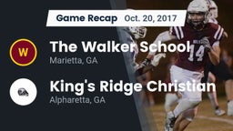 Recap: The Walker School vs. King's Ridge Christian  2017