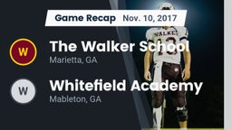 Recap: The Walker School vs. Whitefield Academy 2017
