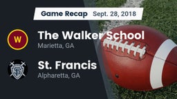 Recap: The Walker School vs. St. Francis  2018