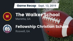 Recap: The Walker School vs. Fellowship Christian School 2019