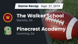 Recap: The Walker School vs. Pinecrest Academy  2019