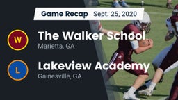 Recap: The Walker School vs. Lakeview Academy  2020