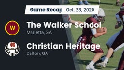 Recap: The Walker School vs. Christian Heritage  2020