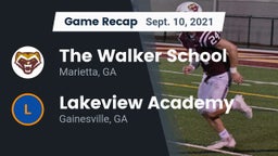 Recap: The Walker School vs. Lakeview Academy  2021