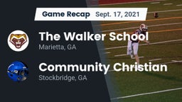 Recap: The Walker School vs. Community Christian  2021