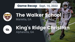 Recap: The Walker School vs. King's Ridge Christian  2022